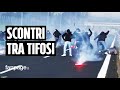 Scontri tra tifosi di roma e napoli in autostrada erano organizzati orrore in chat bella azione