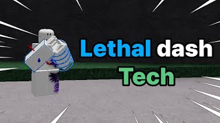 Destroying player with instant lethal dash in 1v1 in the strongest battlegrounds