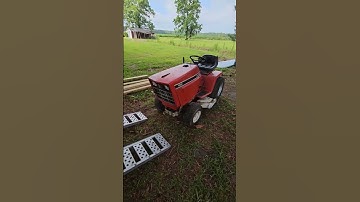 New to me cubcadet 1282 with mowing deck.
