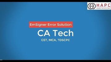 Emsigner - failed to establish connection to the server.kindly restart the emsigner error solution