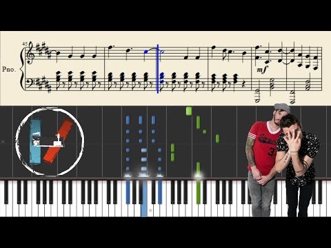 Twenty One Pilots: Holding On To You - Piano Tutorial + Sheets