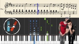 twenty one pilots: Holding On To You - Piano Tutorial + Sheets chords