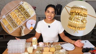 Preparei Kits Lindos para Você Montar Pulseiras em Casa