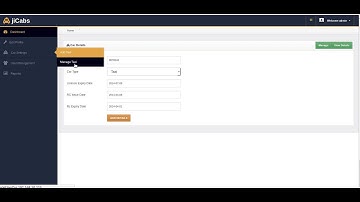 jiCABS Admin Panel