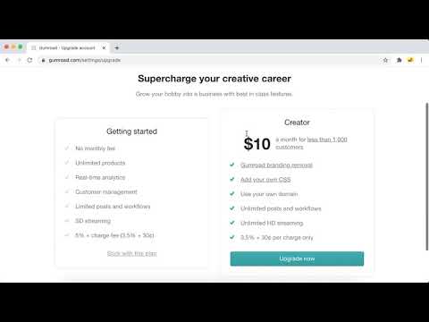 How to CREATE AN ACCOUNT in GUMROAD?