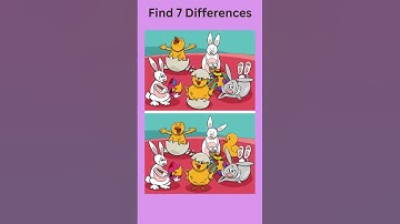 Find the 7 Differences in 30 Seconds! | Spot the Difference Game #shorts #ytshorts