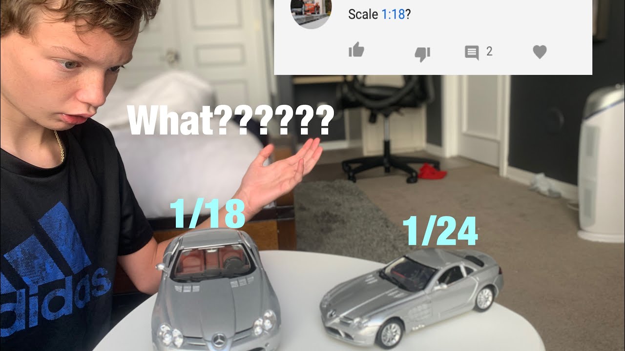 1:18 vs 1:24 Scale Diecast: What's The Difference?