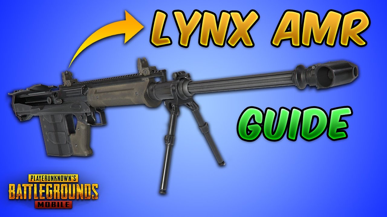New "Lynx AMR" Weapon Guide/Tutorial (PUBG Mobile/BGMI) Tips and Tricks