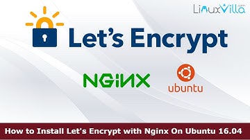 How to install Let’s encrypt with nginx on Ubuntu 16.04 VPS - Configure Let’s Encrypt on ubuntu