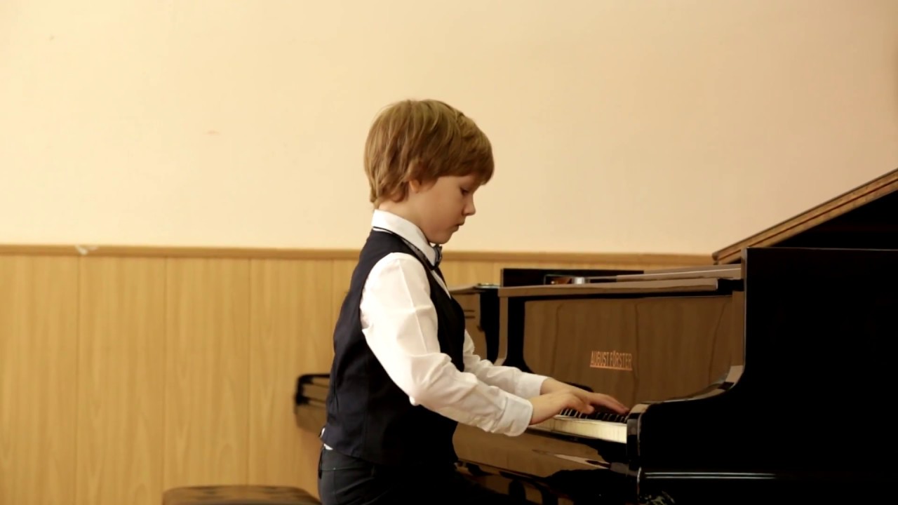 Полюшко Поле Книппер и Дождик Майкапар Музыкальная школа Алябьева ...