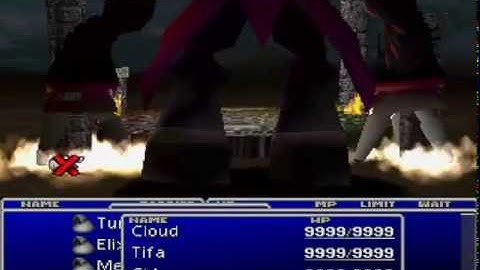 Final Fantasy VII - Ruby Weapon Take Down