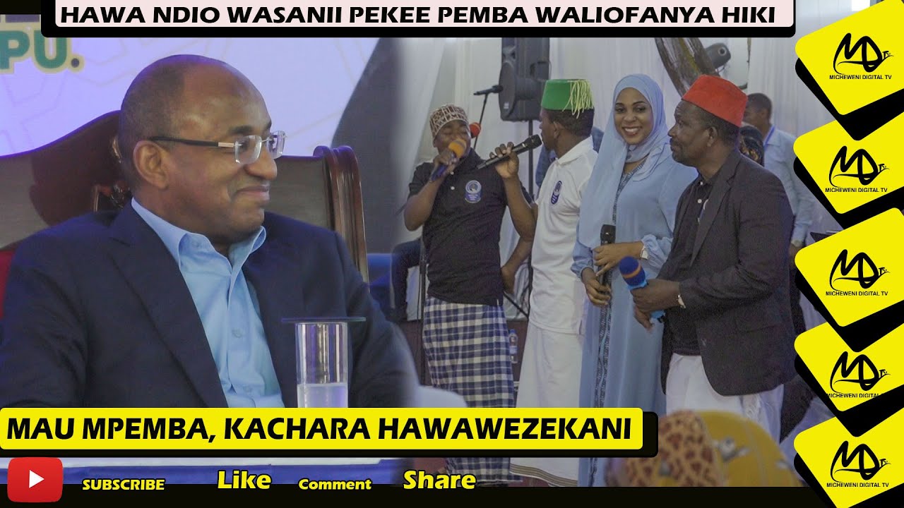 MWINYI MPWEKU NA MAU MPEMBA HAWAWEZEKANI TENA, MBELE YA RAIS MWINYI WAFANYA HILI