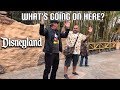 Adventureland Sign? Mickey and Minnie’s Runaway Railway? Maynard? What’s going on at Disneyland....