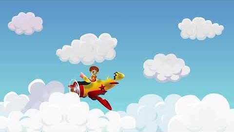 AirPlane animation with audio done in Adobe Animate