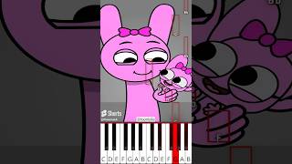 Sprunki Babies Adoption Happy End 💗🥹 Incredibox Sprunki babies (@toontella) - Octave Piano Tutorial
