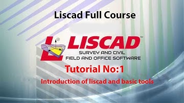 Liscad Full Course Tutorial No 01 for Beginners(introduction and basic tools)