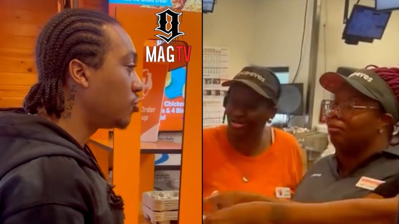 "U Know I Luv U" Lil Meech Presses Popeyes Manager About Order Taking