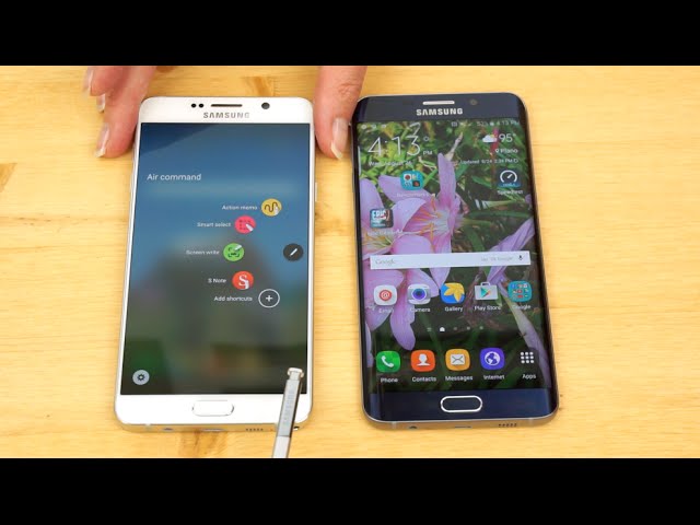 Samsung Galaxy S6 Edge Plus y Samsung Galaxy Note 5 - ¿Qué debería comprar?