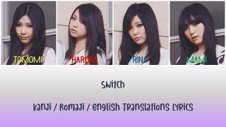 Miniatura de vídeo de "SCANDAL - Switch Lyrics [Kan/Rom/Eng Translations]"