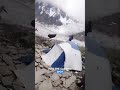 Giant Rock Tumbles Down Mountain Missing Campers by INCHES