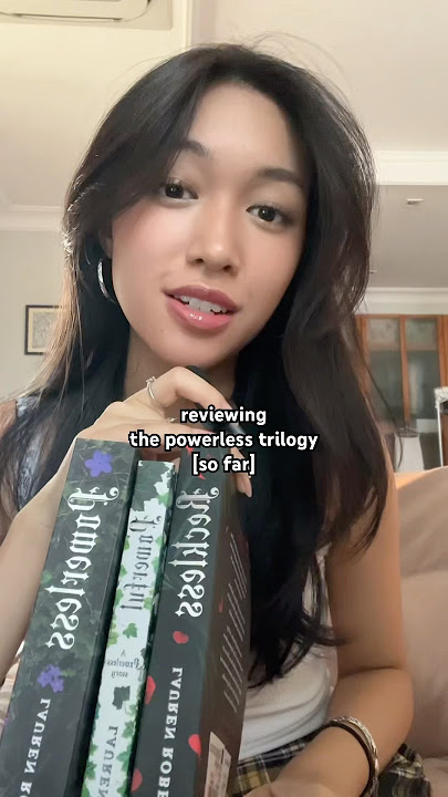 reviewing the powerless trilogy!! #books #reading #bookstube