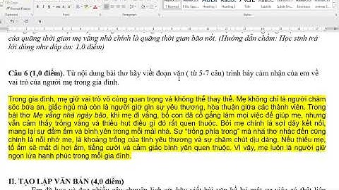 GIẢI ĐỀ THI GIỮA HỌC KÌ 1 MÔN NGỮ VĂN LỚP 7 (2025-2026) ĐỀ SỐ 1