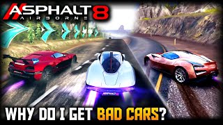 Adding FIVE New Cars to the Garage (Asphalt 8)