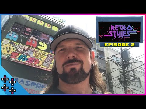 AJ STYLES TOKYO TAKEOVER: Does he leave with a RARE ATARI JAGUAR? - Retro Styles #2
