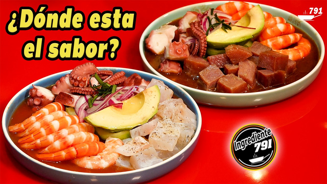 🦐 ¡Advertencia! Sabor Explosivo de Esta Combinación de CAMARÓN, PULPO, ATÚN Y PESCADO.