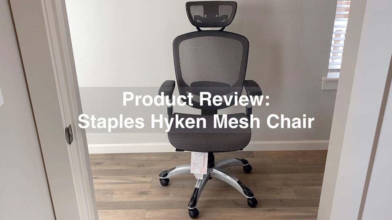 staples hyken  budget ergonomic chair