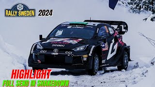 Wrc Rally Sweden 2024 | Full Send In Shakedown | Full Onbaord - Top Speed & Max-Attack