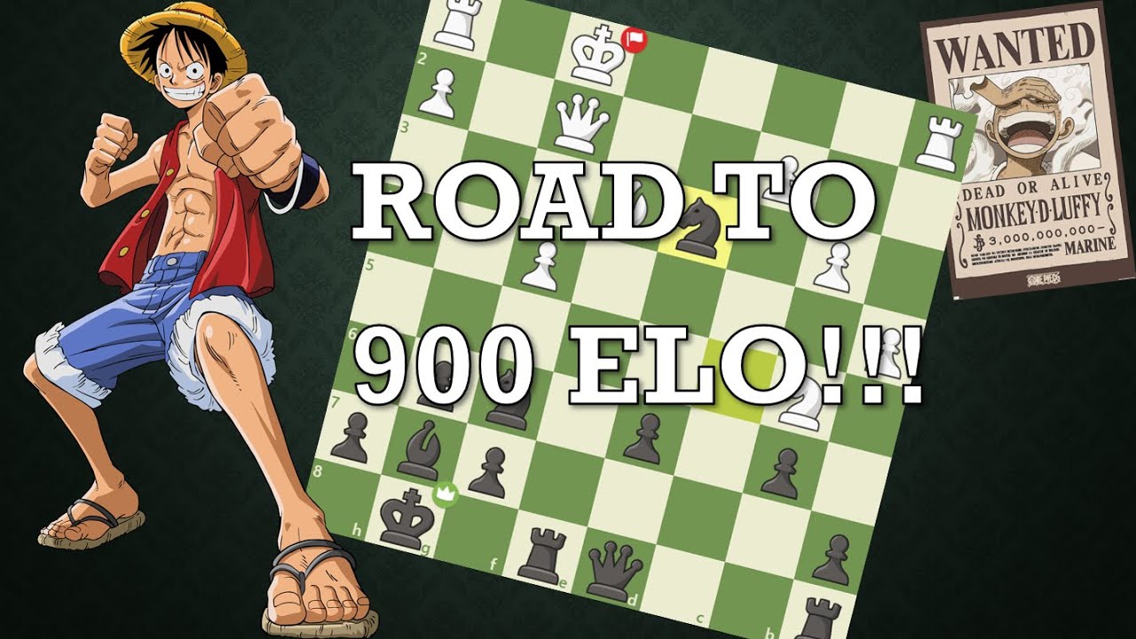 Chess - Elo grind rapid rating road to 900 - YouTube