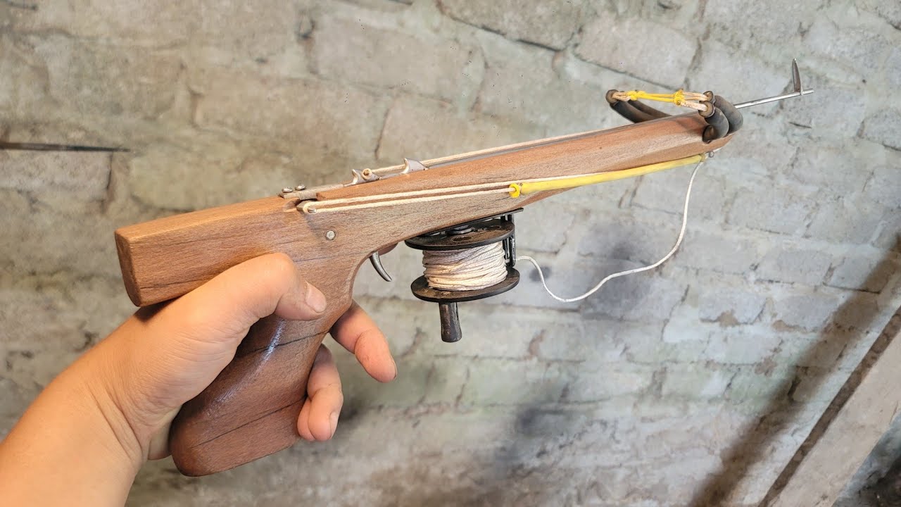 100% Homemade Fishing gun mini.  / Donald Lo.