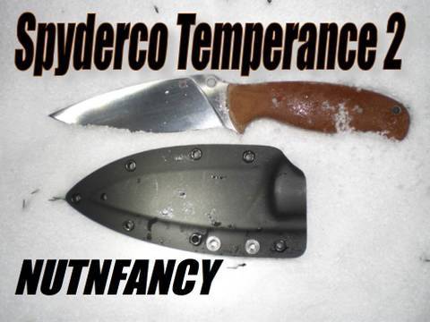 Spyderco Temperance 2:  High Ticket Grind