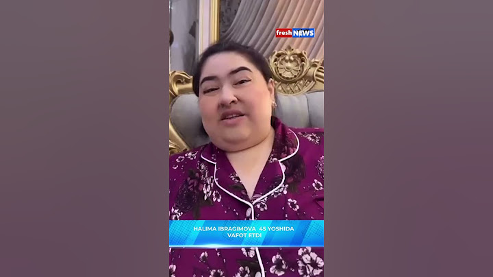 Halima Ibragimova 45 yoshida vafot etdi#freshnewsuz