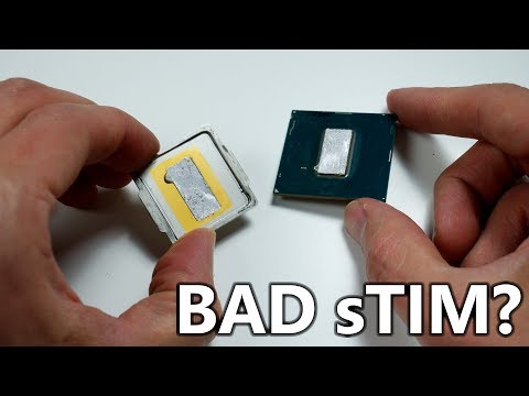 Bad sTIM? Why is the 9900K so hot?