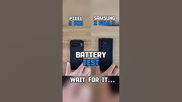 ⚡☠️PIXEL 9 PRO VS SAMSUNG Z FOLD 7 BATTERY TEST!!