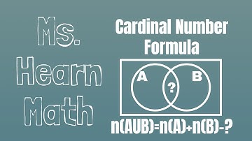 Set Theory Chapter: Introduction to Cardinal Number Formula