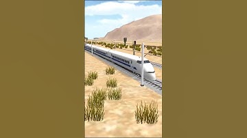 The train is going through the desert #gameplay #shorts #desert #train