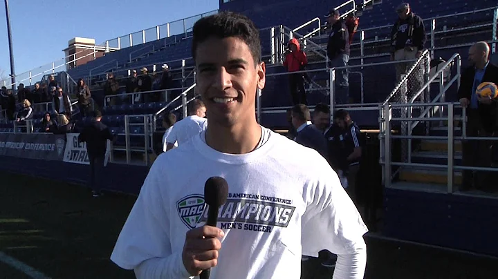 Victor Souto MAC Men's Soccer Championship Postgame