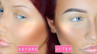 HOW TO: Mimic real browhairs / brows with makeup. MY Full Brow Routine.