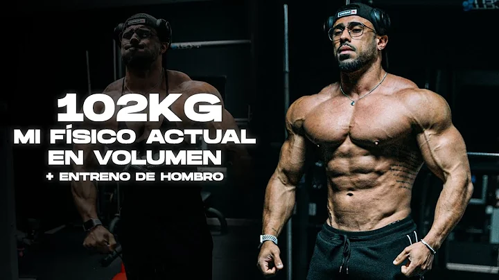 102kg os enseo MI FISICO + ENTRENO de HOMBROS | MA...
