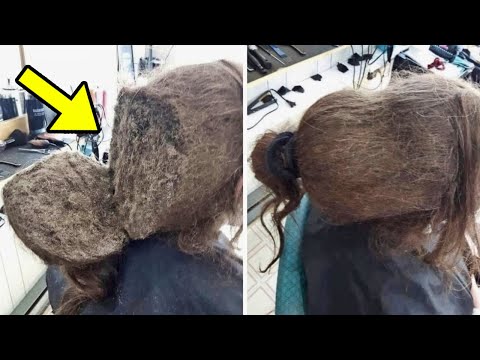 Girl Refuses to Comb Her Hair, Then the Hairdresser Discovers the Heartbreaking Reason