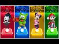 Spookiz vs Gummy Bear vs Minnie Mouse vs Paw Patrol | Tiles Hop EDM Rush