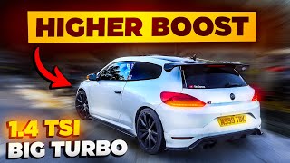 STAGE 2+ REMAP on my BIG TURBO *1.4 TSI* SCIROCCO  💥