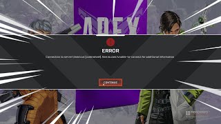 Error 408 - Apex Legends. EXE