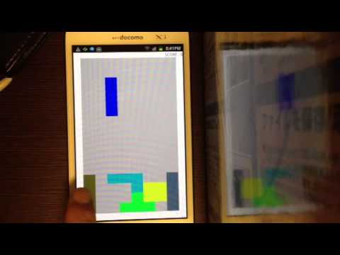自作テトリス android版