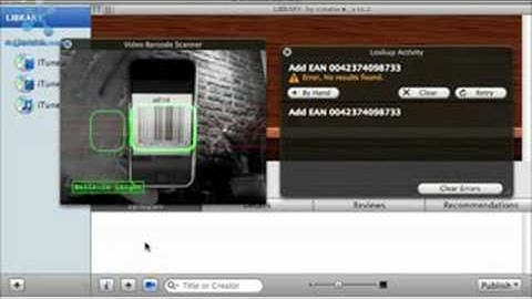 1d barcode scanning with iPhone camera