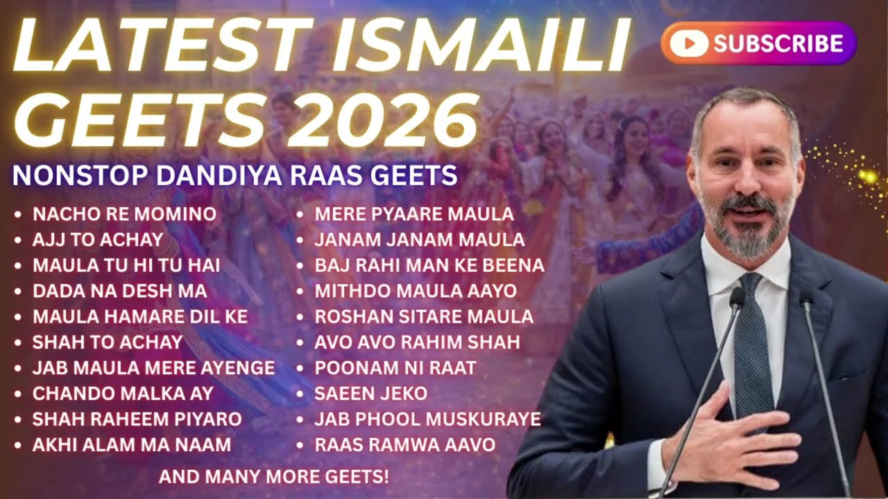 LIVE 🔴 All Latest Ismaili Geets 2026 | Dandiya Raas Special | Non-Stop Devotional Beats