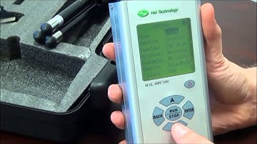 Introduction of HAL-HPC300 Handheld Particle Counter